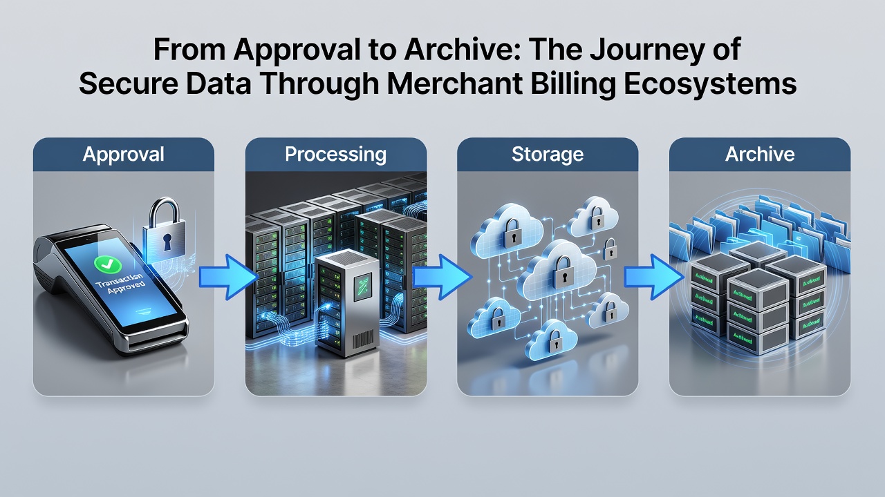 Archival storage infrastructure protecting encrypted merchant transaction records