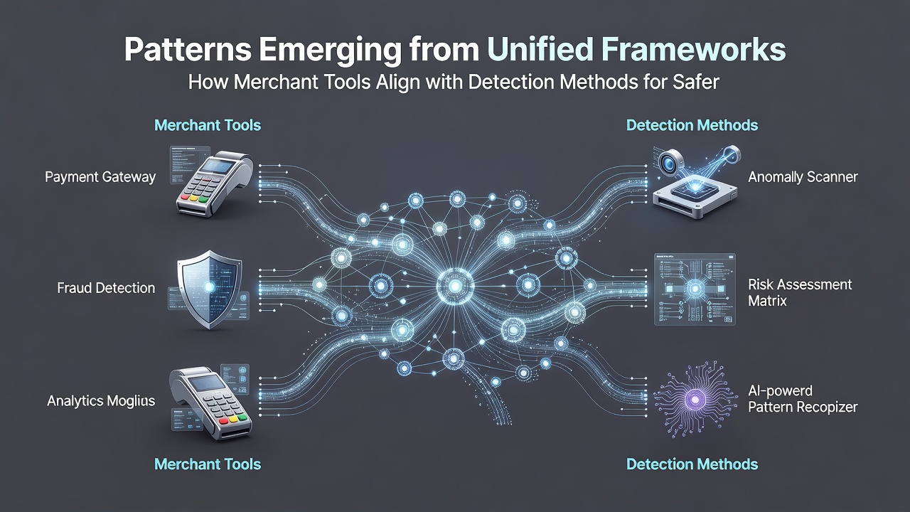 Data flow illustration of merchant tools syncing with real-time fraud detection engines