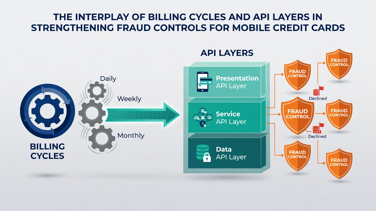 Flowchart illustrating API calls synchronized with monthly billing cycle events for fraud detection