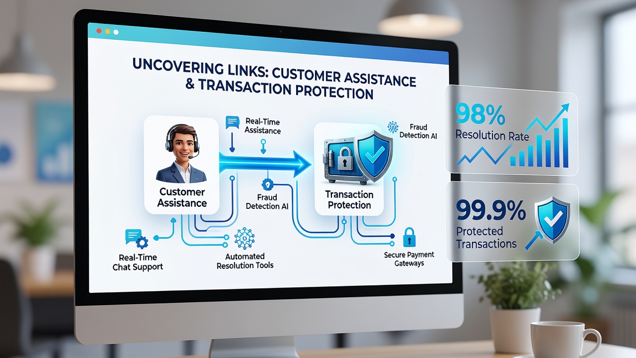 Flowchart illustrating how support interactions link to real-time fraud detection in merchant payment systems
